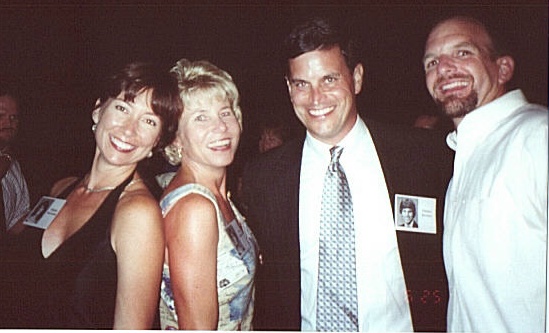 Melanie (McClendon) Baker, Tori (Scherrer) Barlow, Jim Barlow, Richard Baker