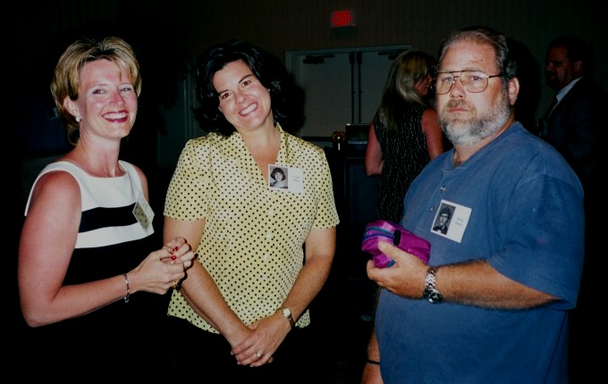 Becky (Hamre) Hubbard, Leslie (Johns) Sikes, Kenny Manley