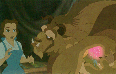 Belle Is Scared Of Beast