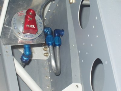top view of andair valve