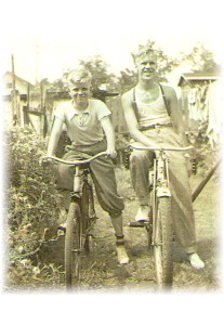 (Photo Credit 2) "Ray" and his younger brother Wally, Mount Holly, New Jersey, mid-1930's. (Photograph courtesy of Barbara Rabenstine)