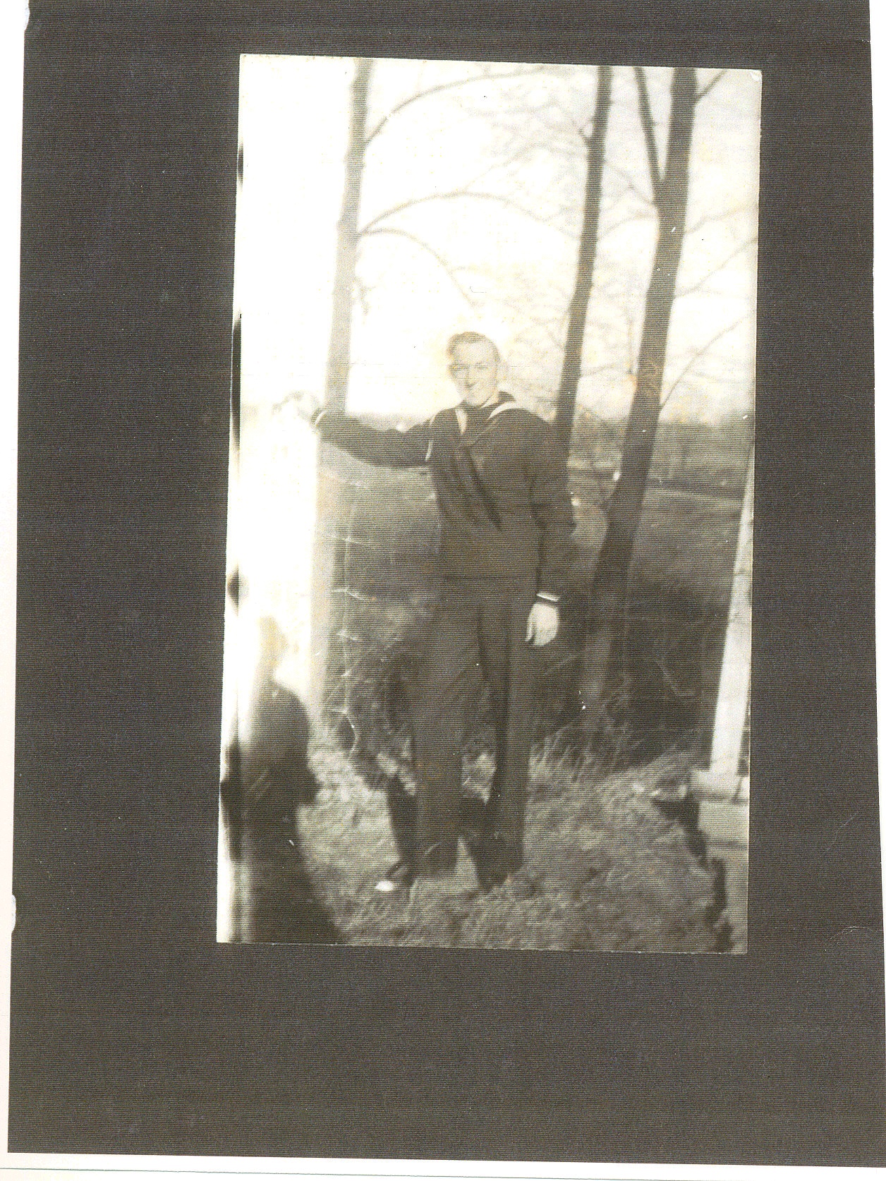 Pete Zeller, Circa 1938 to 1945, (Photo Courtesy Pete Zeller)