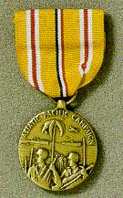 Asiatic Pacific Medal.