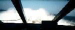 'Punching' thru the swells
