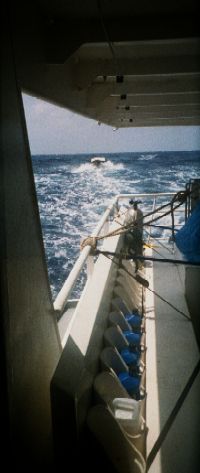Towing the Skiff