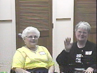 Pat Crump & Sharon Dunn, both of '58