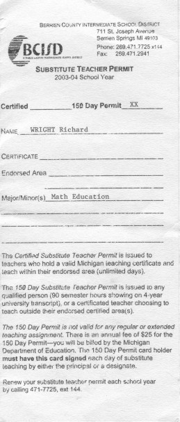 how to get a substitute teaching certificate in nj