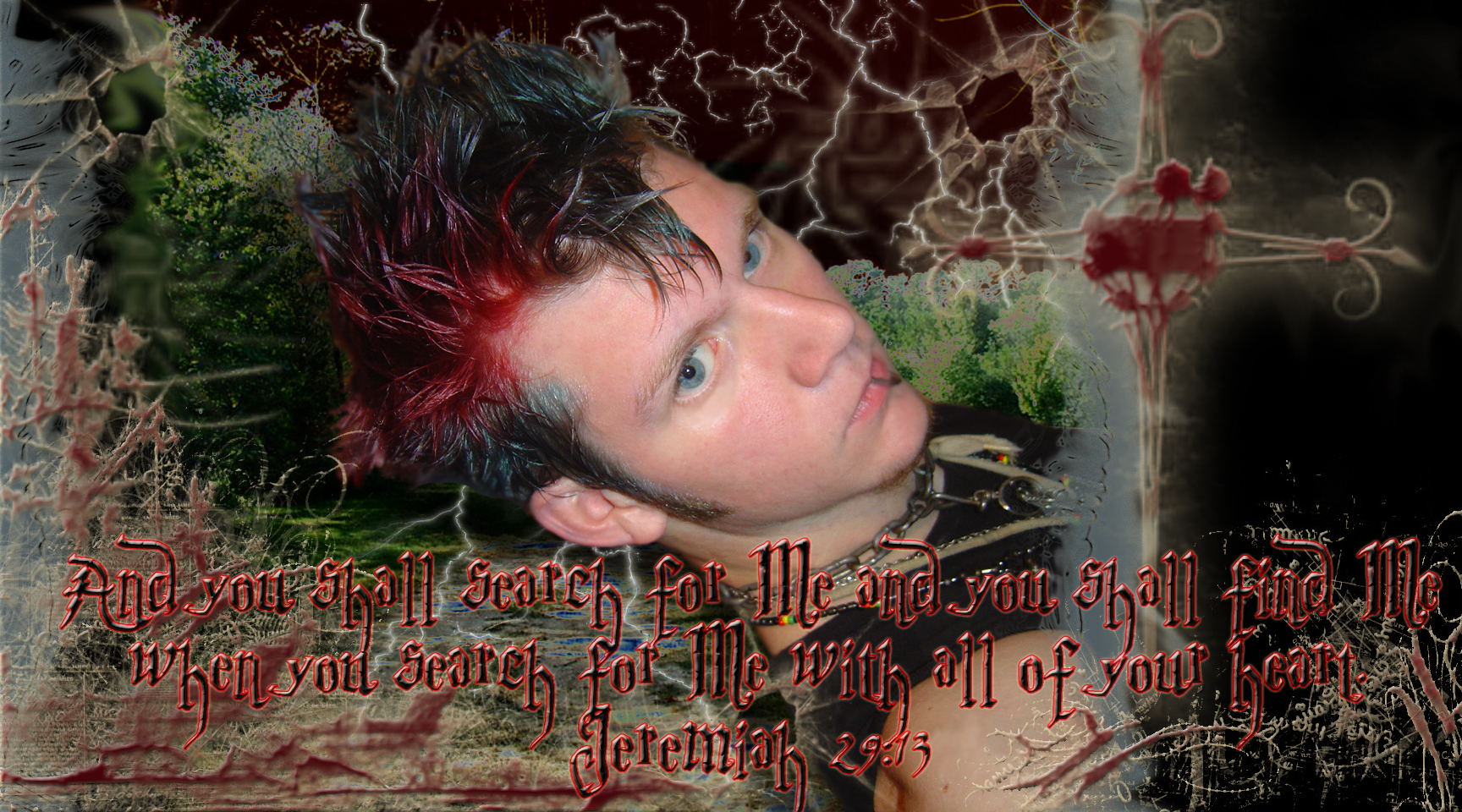 He died so me may also die, He ressurected so we may as well