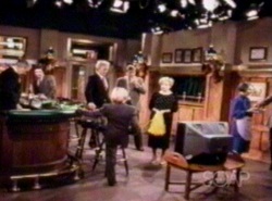 The Ryan's Bar set, circa 1984