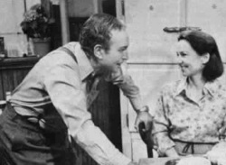 Bernard Barrow (Johnny) & Helen Gallagher (Maeve)