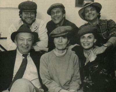 Top: Ron Hale, Michael Levin, & Malcolm Groome; Bottom: Bernard Barrow, Helen Gallagher, & Nancy Addison