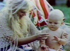 Ilene Kristen (Delia) with Jadrien Steele (Little John)