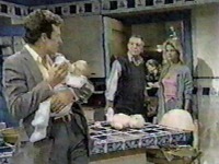 Geoffrey Pierson & Cali Timmins with Bernard Barrow (1984)