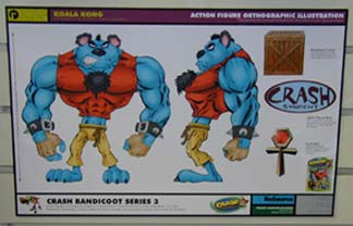 Would have included Koala Kong, a wooden crate and a Gold Relic.