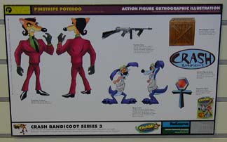 Would have included Pinstripe Potoroo, his tommy gun, Ripper Roo, a wooden crate and a Sapphire Relic.