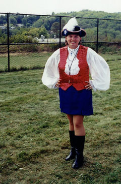 Sara Kepler, 1999-2000 Washington High School Drum Major