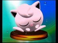 Jigglypuff using rest attack