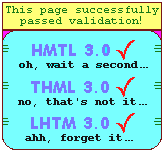 HTML Award - Thanks Alan