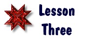 Lesson Three