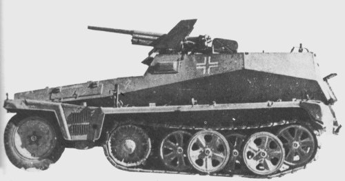 leichte Sch�tzenpanzerwagen (3.7cm PaK) Sd.Kfz.250/10