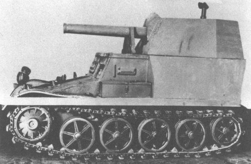 10.5cm LG auf Gepanzerte Munitionsschlepper