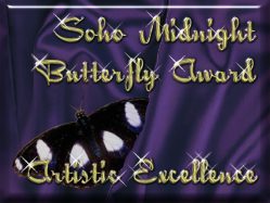 soho Midnight Butterfly Award