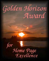 Golden Horizon Award for Home Page Excellence