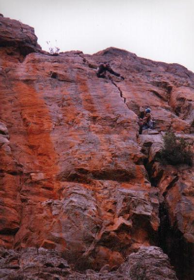 Scorpion (** 30m 18), Mt Arapiles