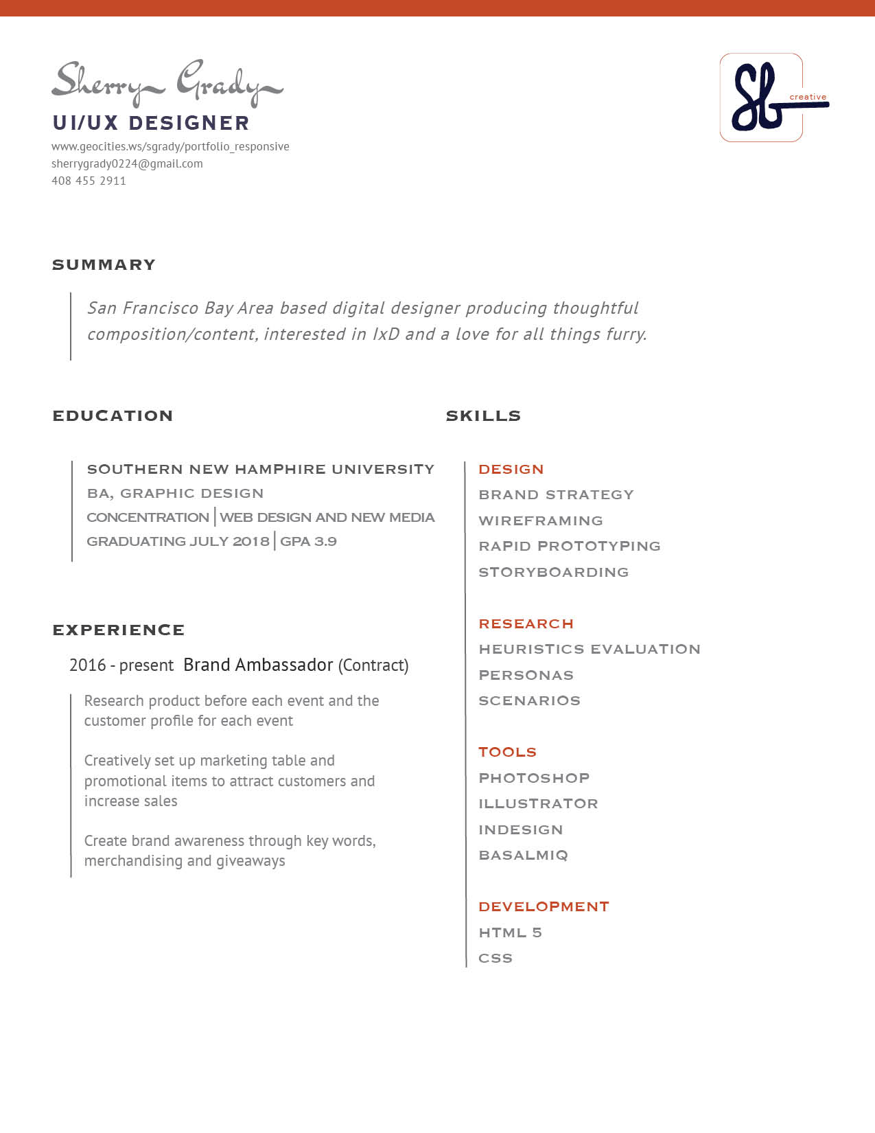 resume