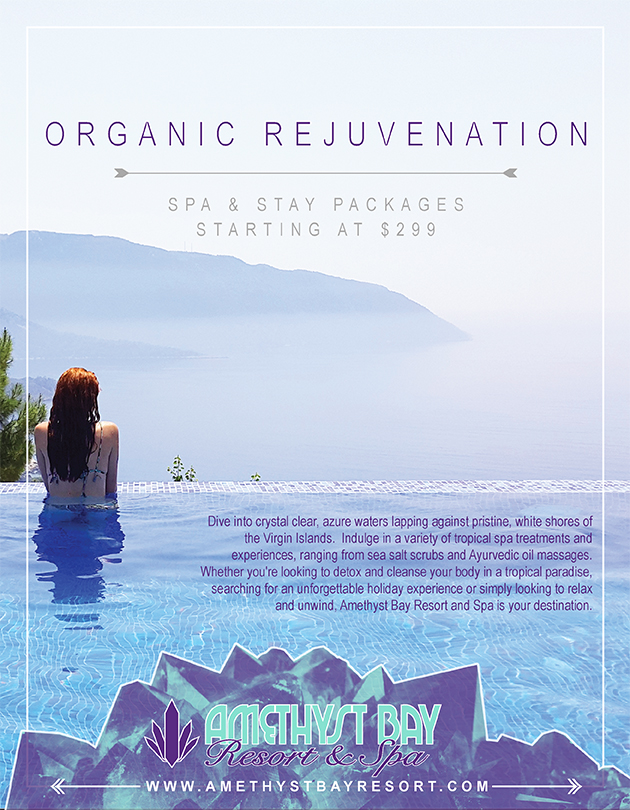 Amethyst Bay advertisement