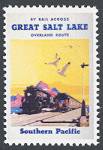 (Online) Southern Pacific RailroadPoster Stamp (Artistamp)