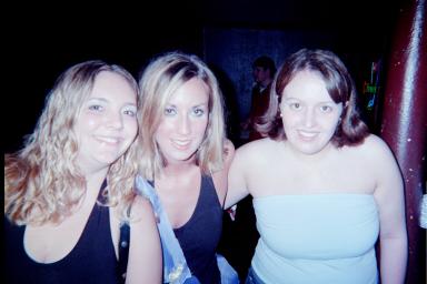 with Lisa and Amy, a student I advised