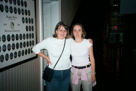 Tracie, my roommate and I