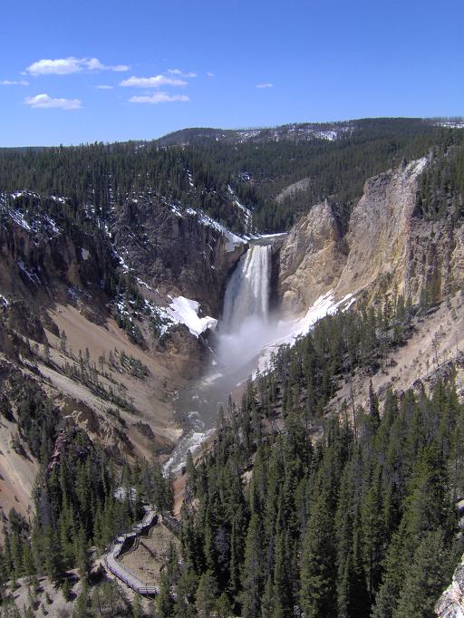Lower Falls of Yellowstone River