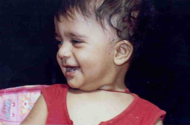 See  my lower teeth.