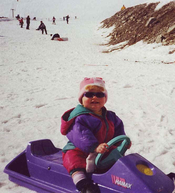 Looking cool at Dobson skifield