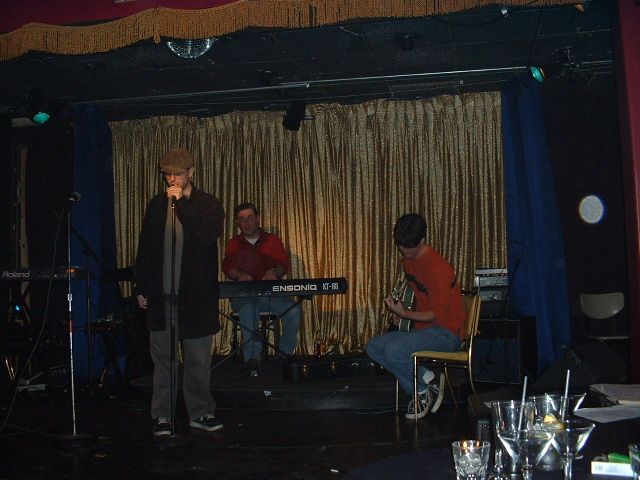 "For my next song, I'll need a transvestite from the audience. Yes, you, sir!"