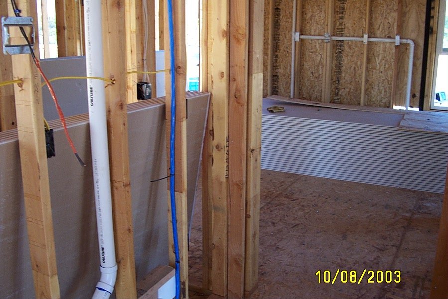 Surprise...Ron checking out the handywork