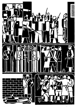Gerd Arntz, "White Terror" (1932)