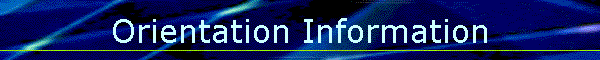 Orientation Information