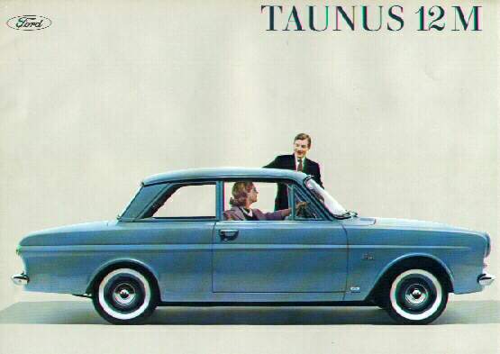 Early'60s Ford brochure of the Taunus 12M