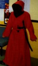 Kr'Trth was irritated when he was the only one who showed up to the party in costume