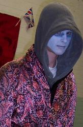 Orton paused in contemplation of whether he had eaten too much Brie...