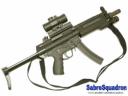 MP5A3 with Scope, Laser Fore Grip and PDW Flash Hider