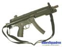 MP5A3 with Laser Fore Grip, PDW Flash Hider and Retracted Stock