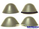 East German helmet without camo cover