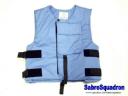 British Body Armor U.N. Blue Cover Front View