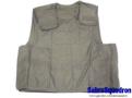 British Black Body Armor Front View