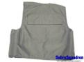 British Black Body Armor Back View