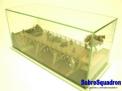 Inside custom glass enclosure
